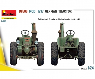 1:24 Tracteur allemand D8506 mod. 1937