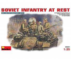 1:35 Fig. Sov. Infantry at Rest (4)