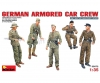 1:35 Fig. Ger.  Armoured Car Crew (5)
