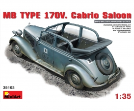1:35 Motor Vehicle TYPE 170V  Cabrio