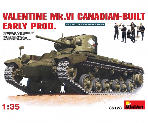 1:35 Valentine Mk.6 Canad. Early Prod.
