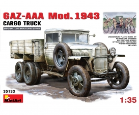 1:35 GAZ-AAA Mod. 1943 Cargo Truck (5)