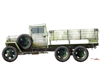 1:35 GAZ-AAA Mod. 1943 Camion de transport (5)