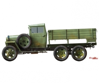 1:35 GAZ-AAA Mod. 1943 Cargo Truck (5)