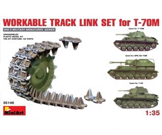 1:35 T-70M Einzelkettenglieder-Set