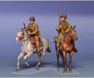 1:35 Fig. Soldats US à cheval. Norma. 44(2)