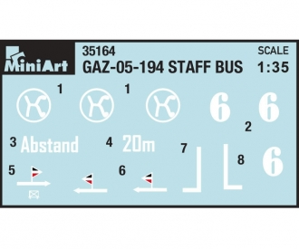 1:35 GAZ-05-193 Staff Bus