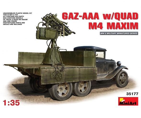 1:35 GAZ-AAA m. Vierling M4 Maxim (1)