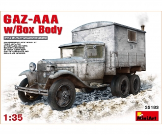 1:35 GAZ-AAA avec carrosserie fourgon