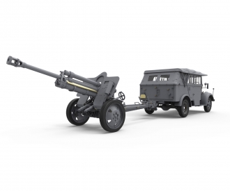 1:35 Kfz.70 allemand avec Pak 7,62 cm F.K.39(r)