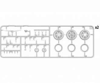 1:35 Kfz.70 allemand avec Pak 7,62 cm F.K.39(r)