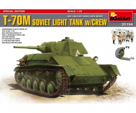 1:35 Sowjetischer T-70M Leicht Panzer (5) Sp.Ed.