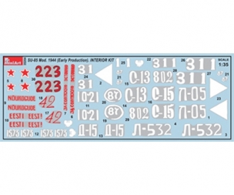 1:35 SU-85 Mod.1944 Début de la production. Intérieur Prod.