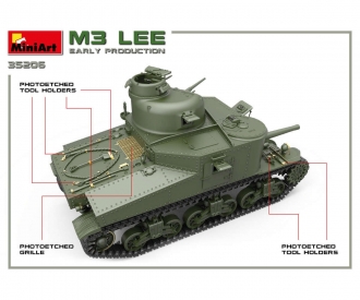 1:35 M3 Lee Premier produit m. Intérieur