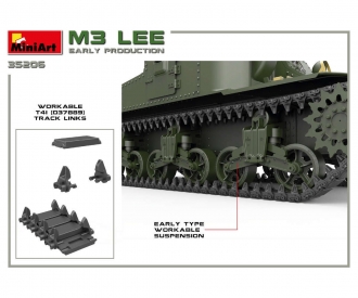 1:35 M3 Lee Premier produit m. Intérieur