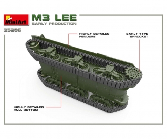 1:35 M3 Lee Premier produit m. Intérieur