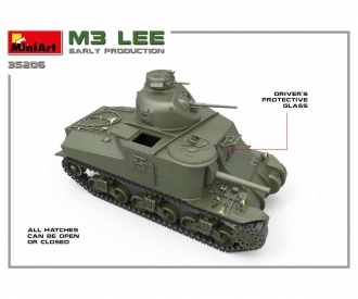 1:35 M3 Lee Premier produit m. Intérieur