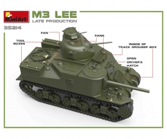 1:35 M3 Lee Late Production