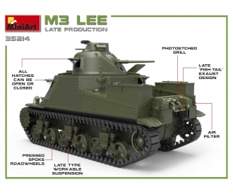 1:35 M3 Lee Late Production