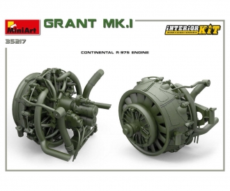 1:35 Grant Mk.I m. Intérieur