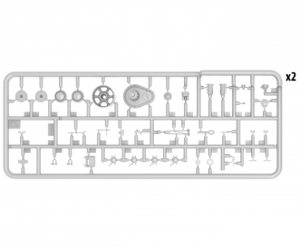 1:35 Grant Mk.I m. Intérieur