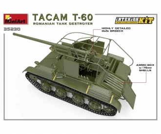 1:35 Tacam T-60 Rom. Jagdpanzer Interie.