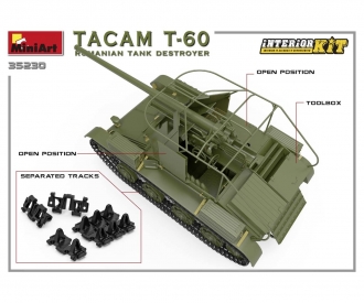 1:35 Tacam T-60 Ro. Tank Destroyer Inte.