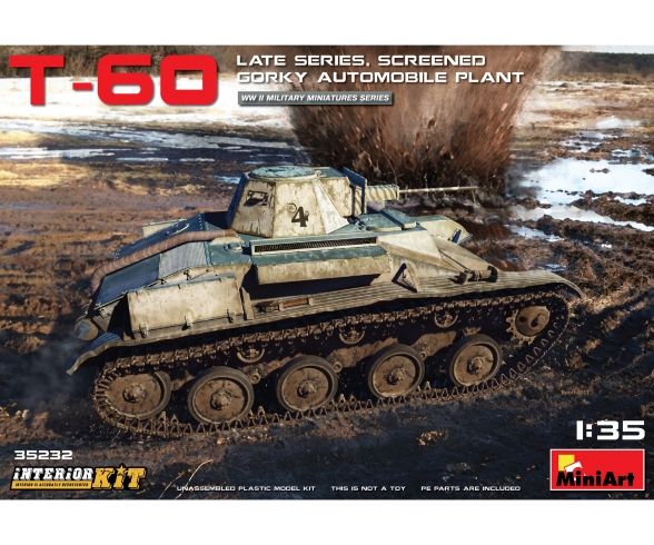 1:35 T-60 Late Series Gorky Plant Int.