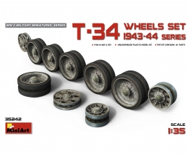 1:35 T-34 Wheels Set 1943-44 Series