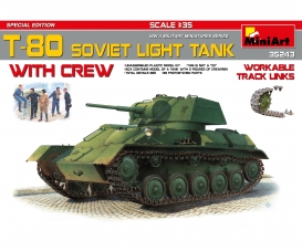 1:35 Sov. T-80 Light Tank (5) SE