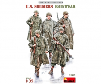 1:35 Fig. US Soldaten m. Regenkeidung(5)