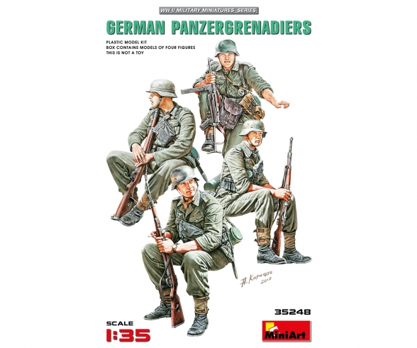 1:35 Fig. German Panzergrenadiers (5)