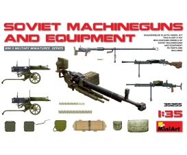 1:35 Sov. Machineguns-/Equipment-Set