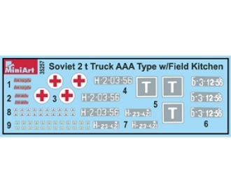1:35 Sov. 2to. Truck AAA w/Field Kit.(2)