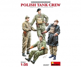 1:35 Fig. Polish Tank Crew (4)