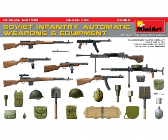1:35 Sov. Infant. Weapons-/Equipment SE