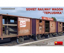 1:35 Sov. Railway Wagon Teplushka