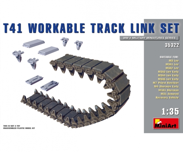 1:35 T41 Workable Track Link Set