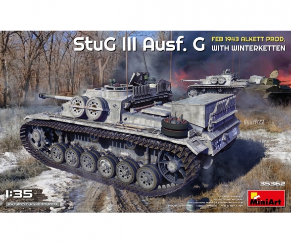 1:35 Dt. STUG III Ausf.G 1943 WK Alkett