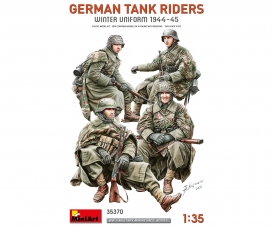 1:35 Fig. Ger. Tank Riders Winter 44/45