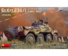 1:35 Sd.Kfz 234/4 Panzerspähwagen m. Int.