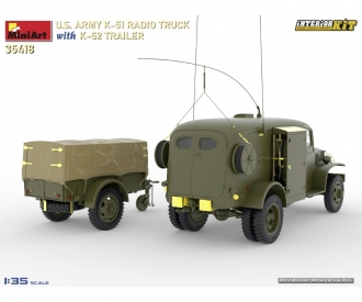 1:35 US Radio Truck K-51 w/ trailer K-52