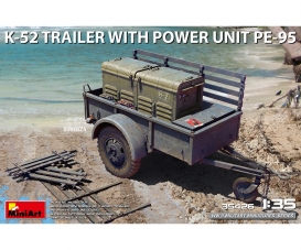 1:35 K-52 Trailer w.Power Unit PE-95