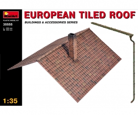 1:35 European Tiled Roof