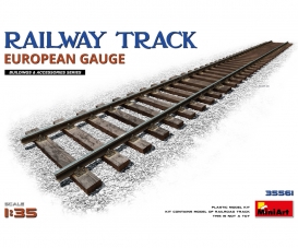 1:35 Eisenbahnstrecke Europ. Spurweite