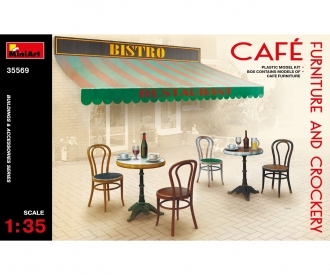 1:35 Cafe Furniture & Crockery