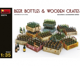 1:35 Beer Bottles & Wooden Crates
