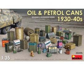 1:35 Oil & Petrol Cans 1930-40 (36)