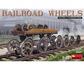 1:35 Railroad Wheels