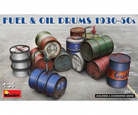 1:35 Fuel & Oil Drums 1930-50